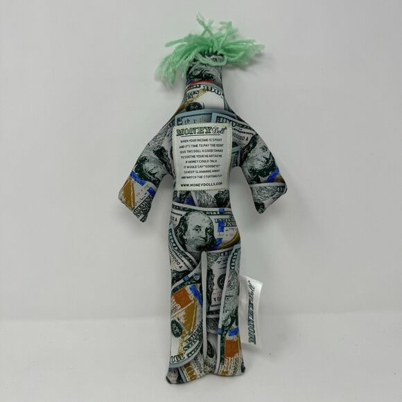 Dammit Doll Limited Edition Money Doll Take Away Your Money Stress - Picture 1 of 4